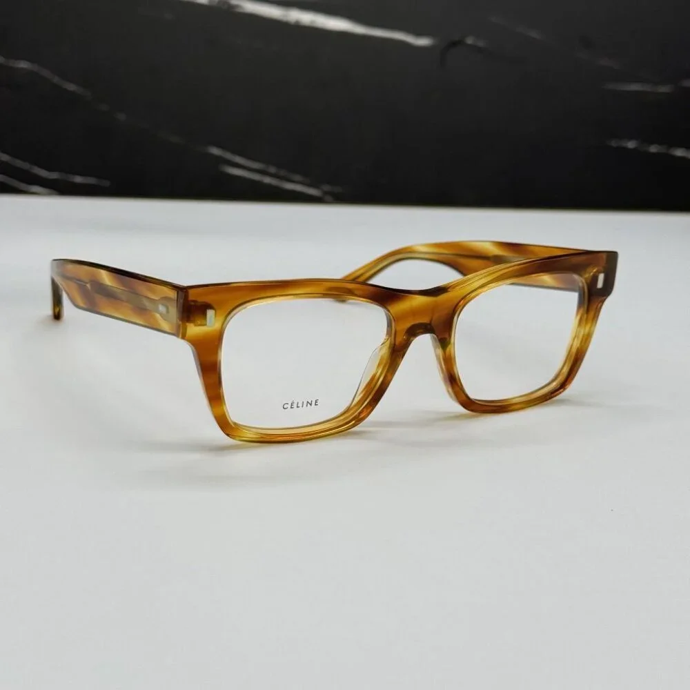 NEW CL50011I 056 CELINE EYEGLASSES HAVANA UNISEX EYEWEAR CELINE CL 50011I